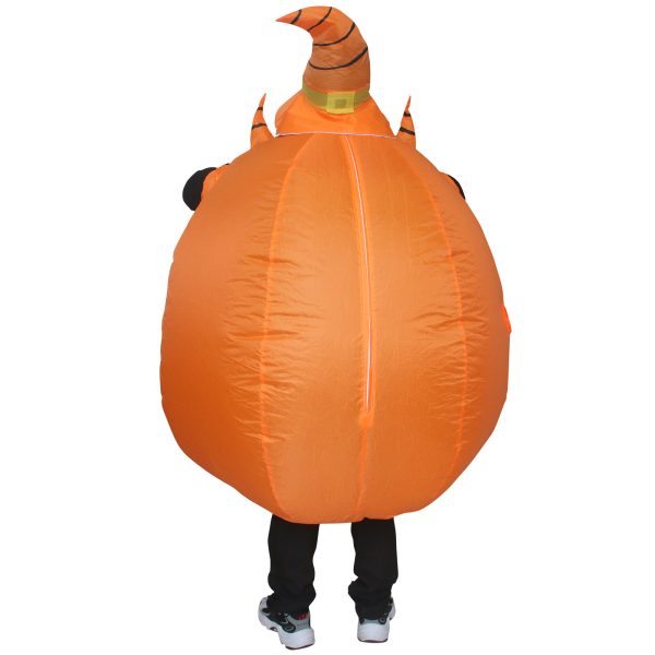 Fun and Funny Pumpkin Inflatable Costume for Halloween Party