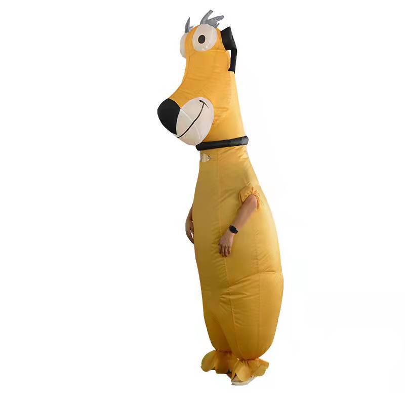 Cartoon Dog Inflatable Costume - Halloween, Christmas, Stage Performances