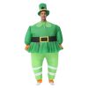 Green Hat Inflatable Costume - Festive St. Patrick's Day Dress for Women