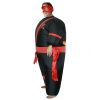 Samurai Sumo Inflatable Costume - Funny Japanese Clown Cosplay for Halloween Party