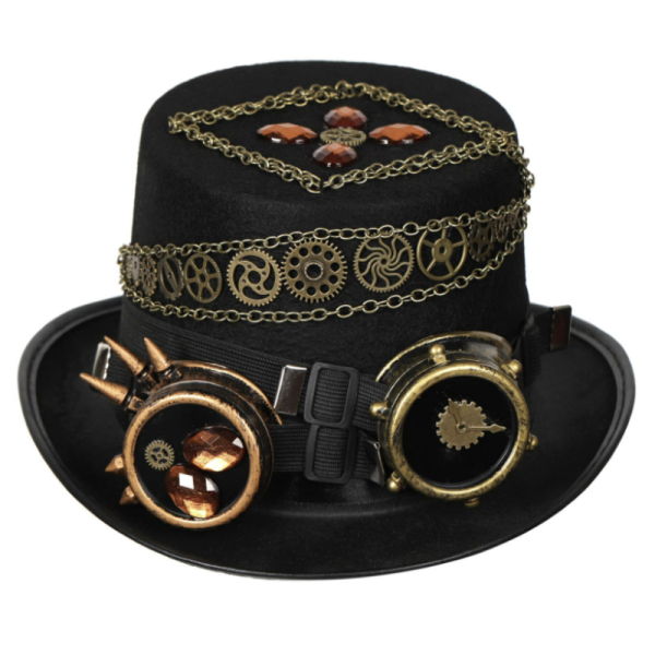 Steampunk Gear Thickened Chain Vintage Heavy Industry Hat