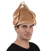 Halloween Plush Tan Roasted Turkey Hat