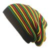 Halloween Funny Rainbow Striped National Flag Wool Hat
