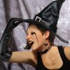 Halloween Witch Oxford Magician Hat