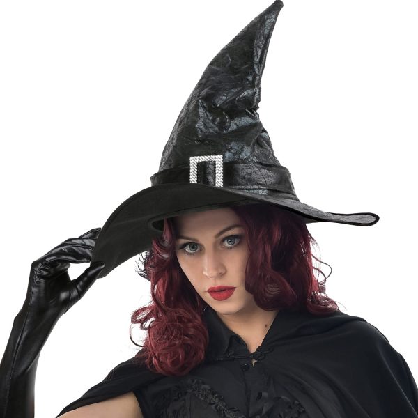 Halloween Witch Oxford Magician Hat