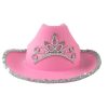 Halloween Crown Pink Light Cowboy Hat