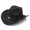 Calf Head Accessories Western Cowboy hat