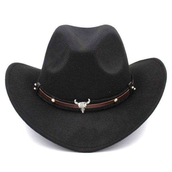 Calf Head Accessories Western Cowboy hat