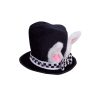 Halloween Bunny Ear Topper Plush Hat