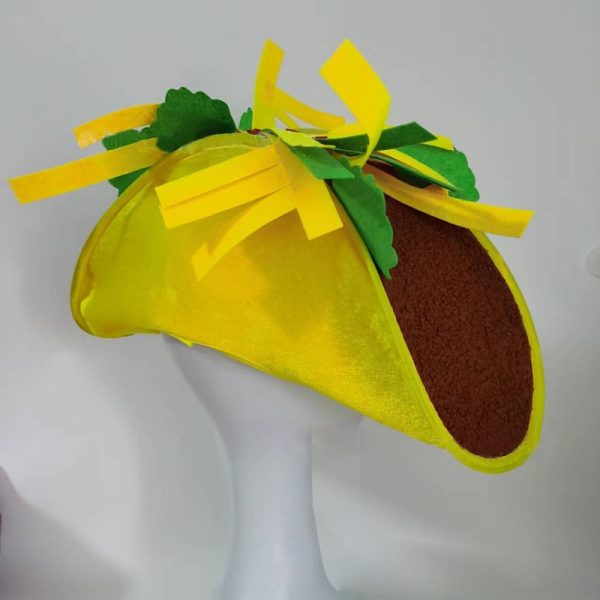 Halloween Yellow Burrito hat