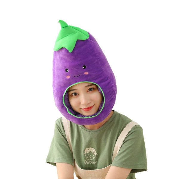 Halloween Purple Eggplant Hat